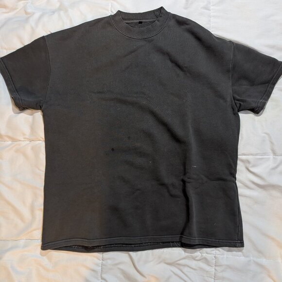 ESNTLS Washed Black Heavy Weight Tee size XS - Picture 1 of 4